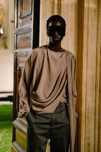 Backstage at the Valentino Fall 2026 Ready-to-Wear Collection
