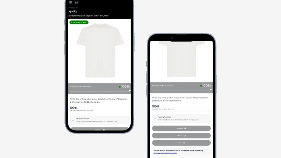 NAFFIC and Aware's digital product passport for textiles.