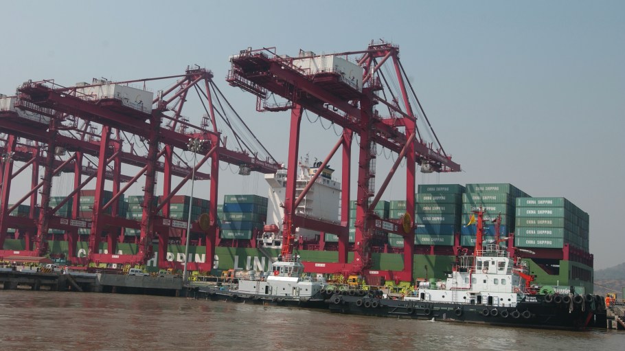 According to Xeneta, average spot rates for goods shipped from China to India's Nhava Sheva Port (seen here) have accelerated nearly 70 percent over the past month.