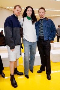 Lucas Hedges, Eva Victor and Edmund Donovan