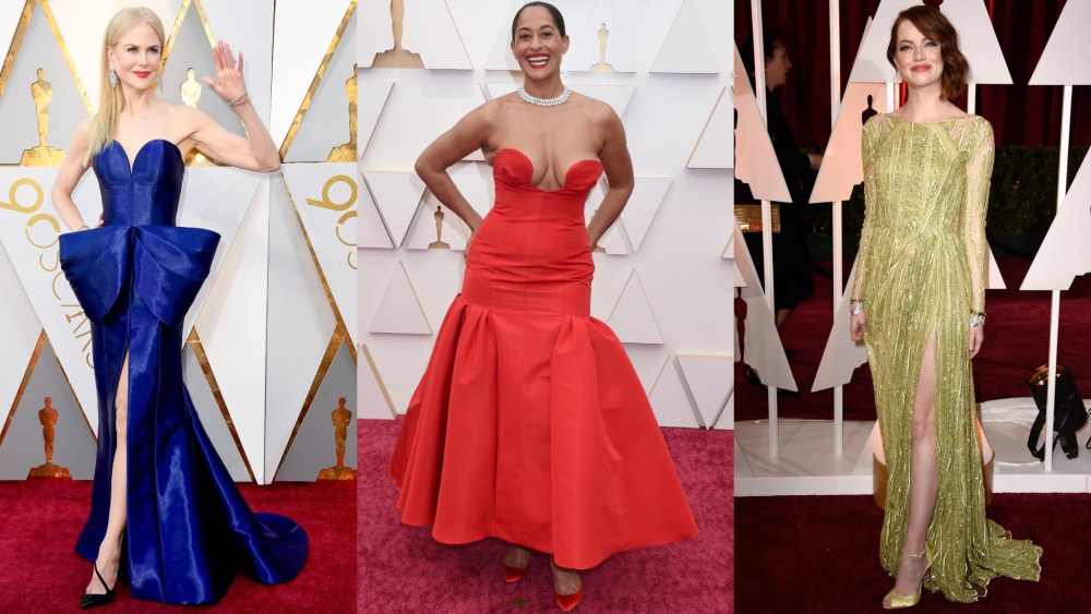 Christian Louboutin shoes at the Oscars