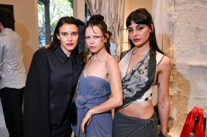 Dana Boulos, Courtney Trop and Maria Bernard