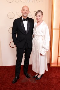 Eskil Vogt and Vigdis Andersen at the 98th Annual Oscars held at Dolby Theatre on March 15, 2026 in Hollywood, California.