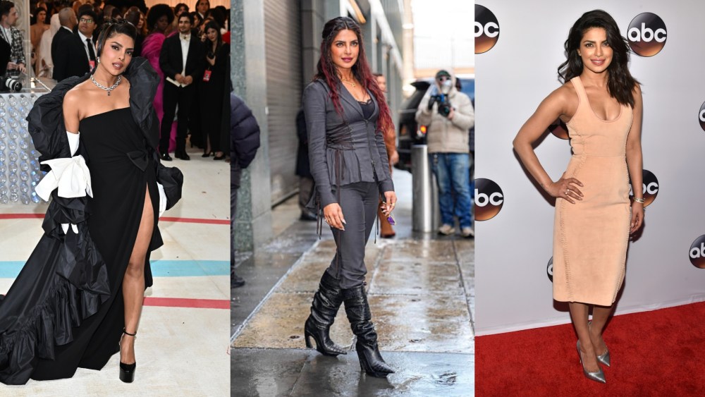 Priyanka Chopra shoe style