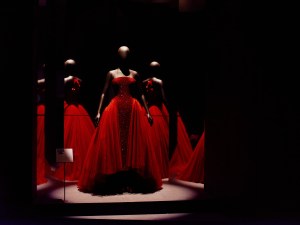 Schiaparelli Exhibit photographed for WWD at the V&A Museum on March 24, 2026 in London, England