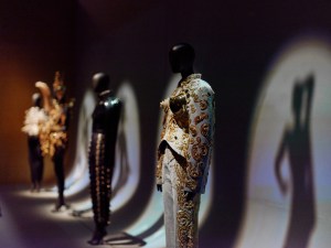Schiaparelli Exhibit photographed for WWD at the V&A Museum on March 24, 2026 in London, England