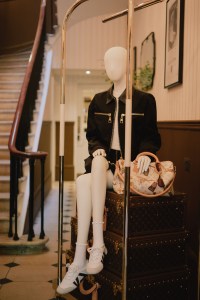 A look inside the Louis Vuitton Hotel pop up in London.