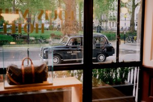A look inside the Louis Vuitton Hotel pop up in London.