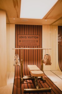 A look inside the Louis Vuitton Hotel pop up in London.