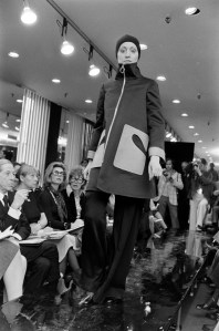 Pierre Cardin Fall 1972 ready to wear collection runway  show, Paris.