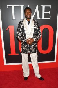 Noah Lyles at The 2026 TIME100 Gala held at Jazz at Lincoln Center on April 23, 2026 in New York, New York.