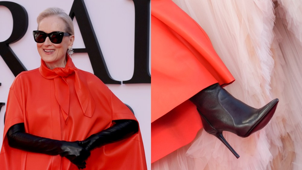 Meryl Streep attends "The Devil Wears Prada 2" New York Premiere on April 20, 2026 in New York City.
