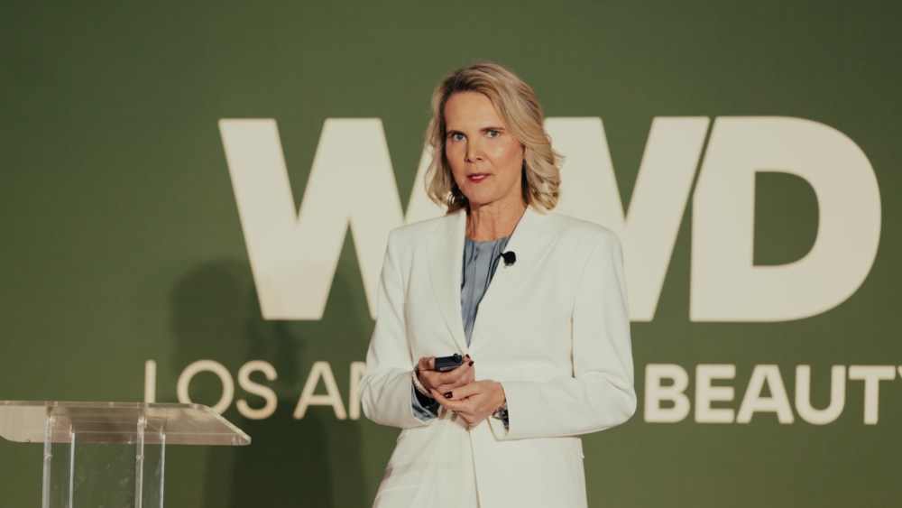Katrin Hermann at WWD's annual Los Angeles Beauty Forum.