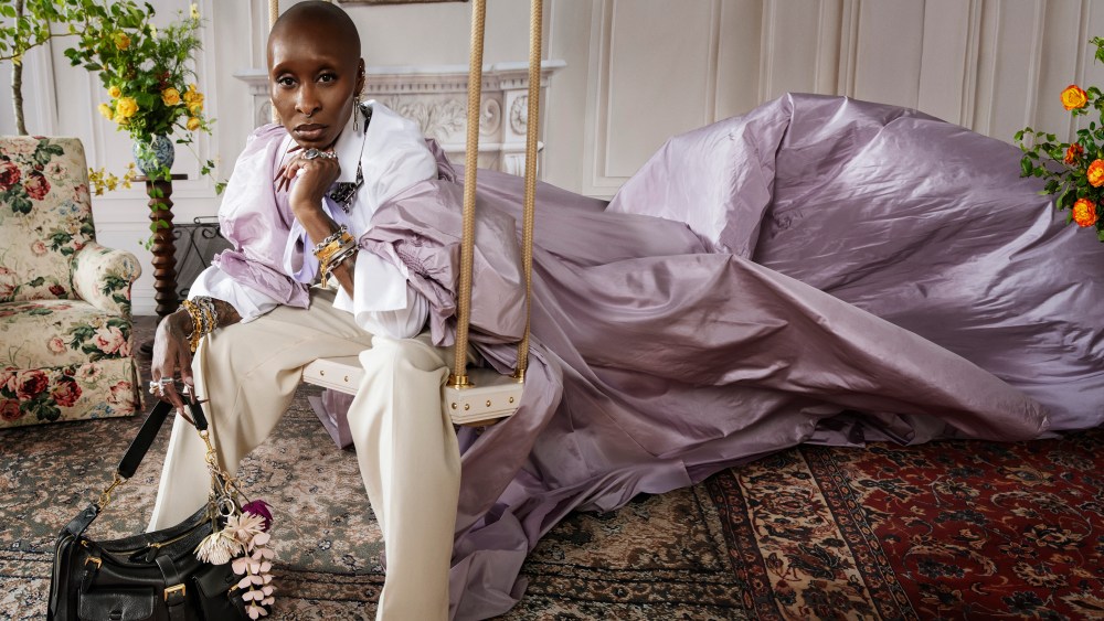 Mulberry campaign starring Cynthia Erivo