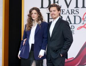 Barbara Palvin and Dylan Sprouse at the 20th Century Studios "The Devil Wears Prada 2" World Premiere held at David Geffen Hall at Lincoln Center on April 20, 2026 in New York, New York.