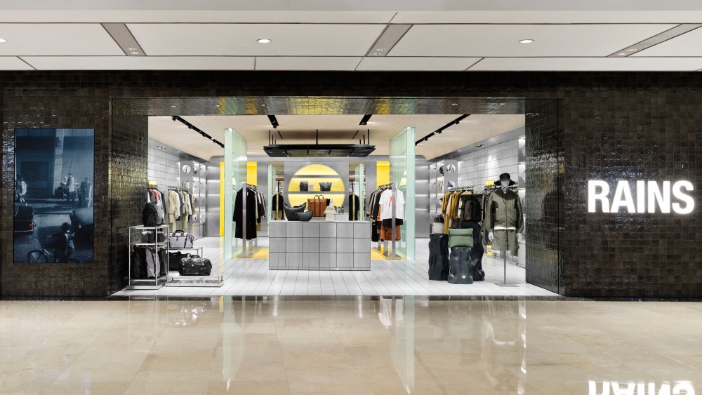 Rains' first Asia Flagship at HKRI Taikoo Hui in Shanghai.