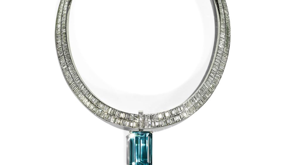 Tiffany Blue Book high jewelry necklace