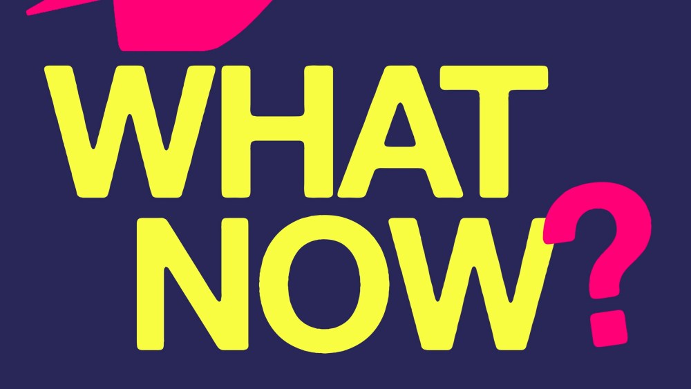 Sarabande Foundation's What Now? event promotional poster.
