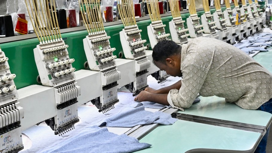 Garment factory in Bangladesh