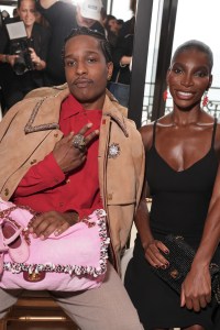 A$AP Rocky and Michaela Coel