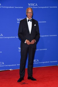 Lester Holt at the 2026 White House Correspondents' Association Dinner held at the Washington Hilton on April 25, 2026 in Washington, D.C.