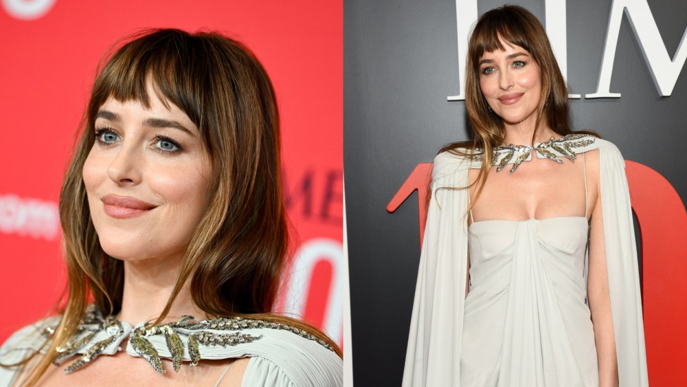 Dakota Johnson wears Valentino at The 2026 Time 100 Gala on April 23 in New York City.