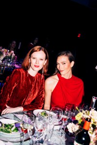 Karen Elson and Karlie Kloss