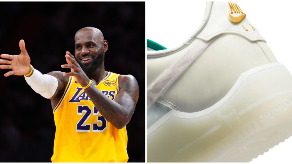 LeBron James, Nike sneakers