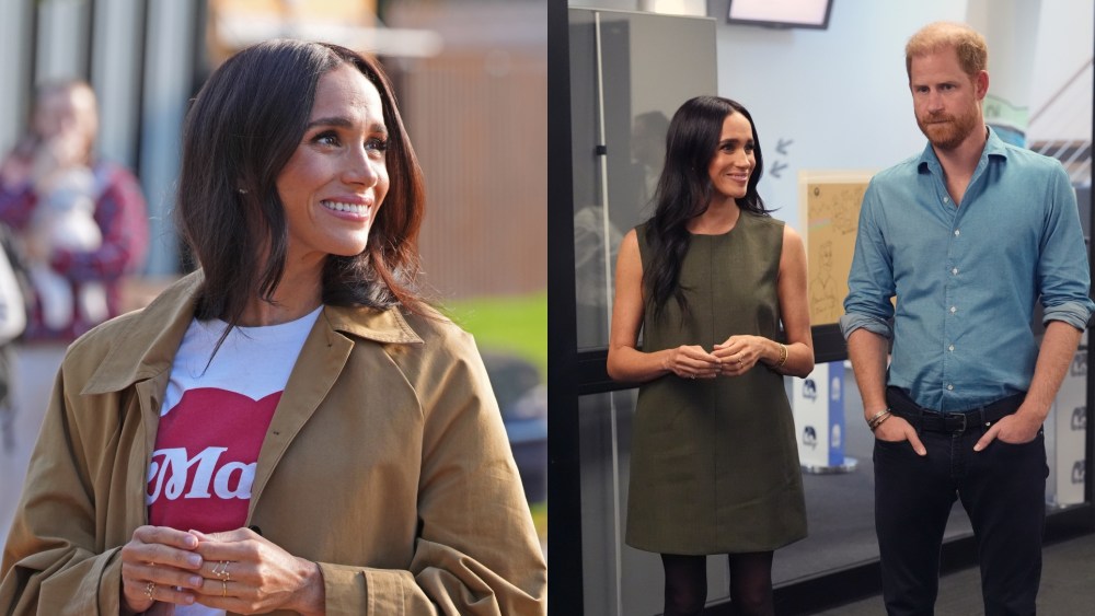 Meghan Markle and Prince Harry in Australia.
