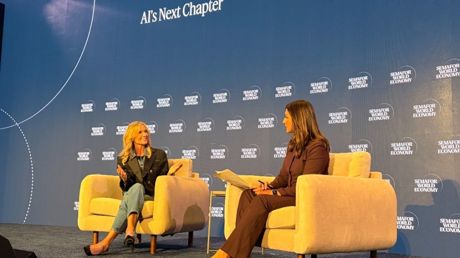 Levi's CEO Michelle Gass at Semafor in Washington, D.C.