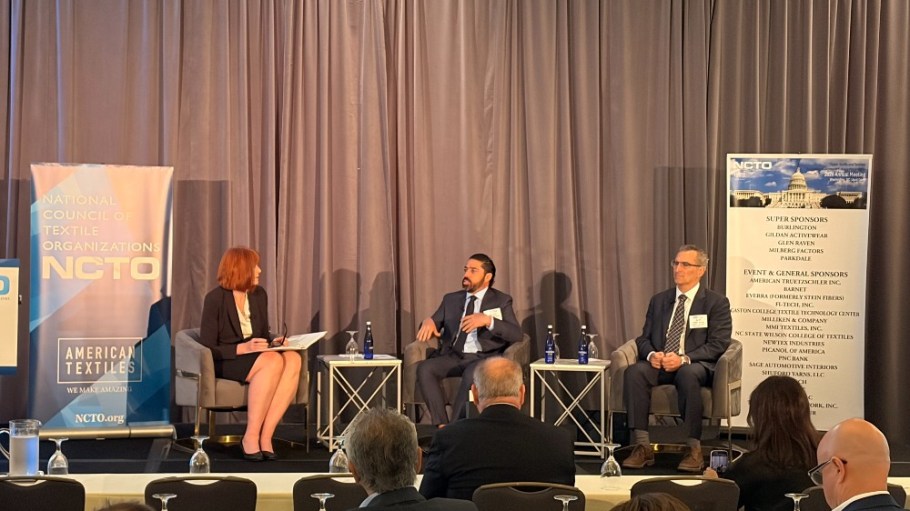 Kim Glas, Rafael Zaga Saba and Jeff Ayoub at NCTO's annual meeting in Washington, D.C.