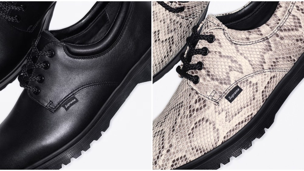 Supreme x Dr. Martens shoes