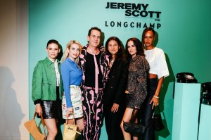 Kate Mara, Emma Roberts, Jeremy Scott, Sophie Delafontaine, Zoey Deutch and Joan Smalls