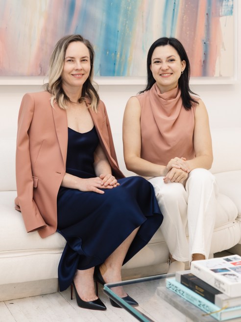 Lindsey Wikstrom, founder of Mattaforma, and Julia Gamolina, founder and editor of Madame Architect.