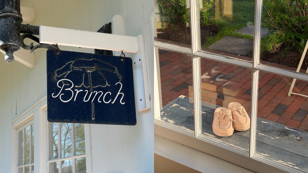 Brunch pop-up in Amagansett Square.