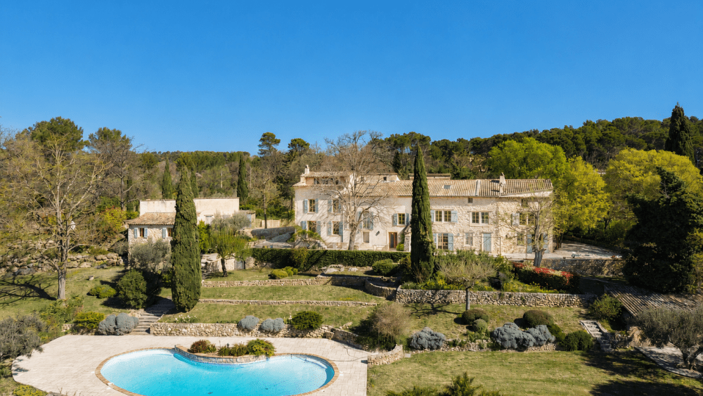 Provence Chateau de Berne La Clapière Cannes Saint Tropez