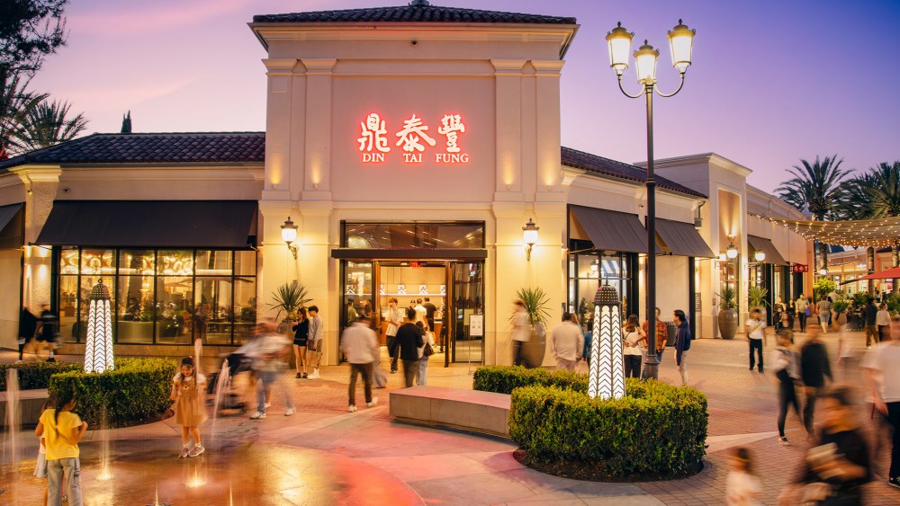 Din Tai Fung at the Irvine Spectrum Center.