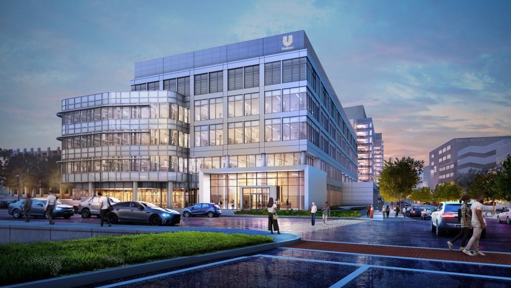 A rendering of Unilever's upcoming global innovation center in New Haven, Ct.