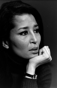 Fashion editor and model China Machado talks to WWD about her new role as fashion editor at Bazaar Magazine in New York on February 12, 1967.
