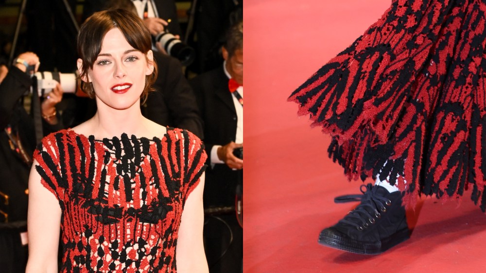 Kristen Stewart attends the 'Full Phil' screening during the 79th annual Cannes Film Festival at Palais des Festivals on May 16, 2026 in Cannes, France.