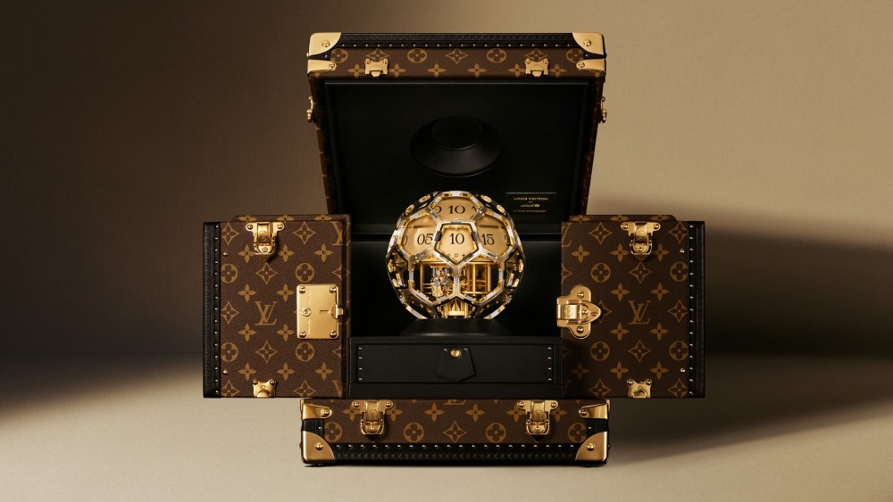 The Louis Vuitton Unity Time Object and trunk