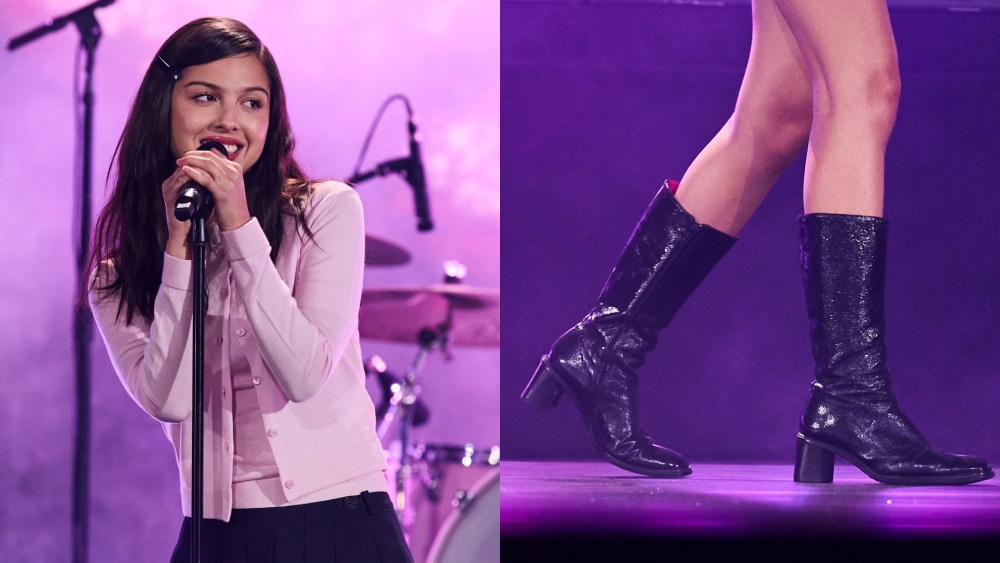 Olivia Rodrigo performs at Disney Upfront on May 12, 2026.
