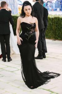 Charli xcx at The 2026 Met Gala Celebrating "Costume Art" held at The Metropolitan Museum of Art on May 04, 2026 in New York, New York.