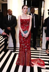 Bee Carrozzini at The Mark Hotel before the 2026 Met Gala: "Costume Art" on May 4, 2026 in New York, New York.