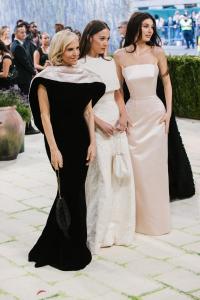 Tory Burch, Laufey and Camila Morrone at The 2026 Met Gala Celebrating "Costume Art" held at The Metropolitan Museum of Art on May 04, 2026 in New York, New York.