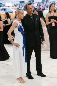 Seth Meyers and Alexi Ashe at The 2026 Met Gala Celebrating "Costume Art" held at The Metropolitan Museum of Art on May 04, 2026 in New York, New York.