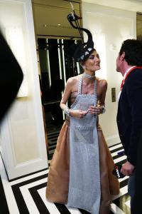 Giovanna Battaglia Engelbert at The Mark Hotel before the 2026 Met Gala: "Costume Art" on May 4, 2026 in New York, New York.