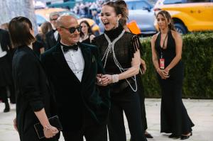 Stanley Tucci and Emily Blunt at The 2026 Met Gala Celebrating "Costume Art" held at The Metropolitan Museum of Art on May 04, 2026 in New York, New York.