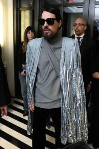 Alessandro Michele at The Mark Hotel before the 2026 Met Gala: "Costume Art" on May 4, 2026 in New York, New York.