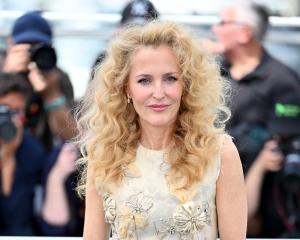 Gillian Anderson at the photocall for “Teenage Sex And Death At Camp Miasma“ at the 79th Festival de Cannes held at Palais des Festivals on May 13, 2026 in Cannes, France.